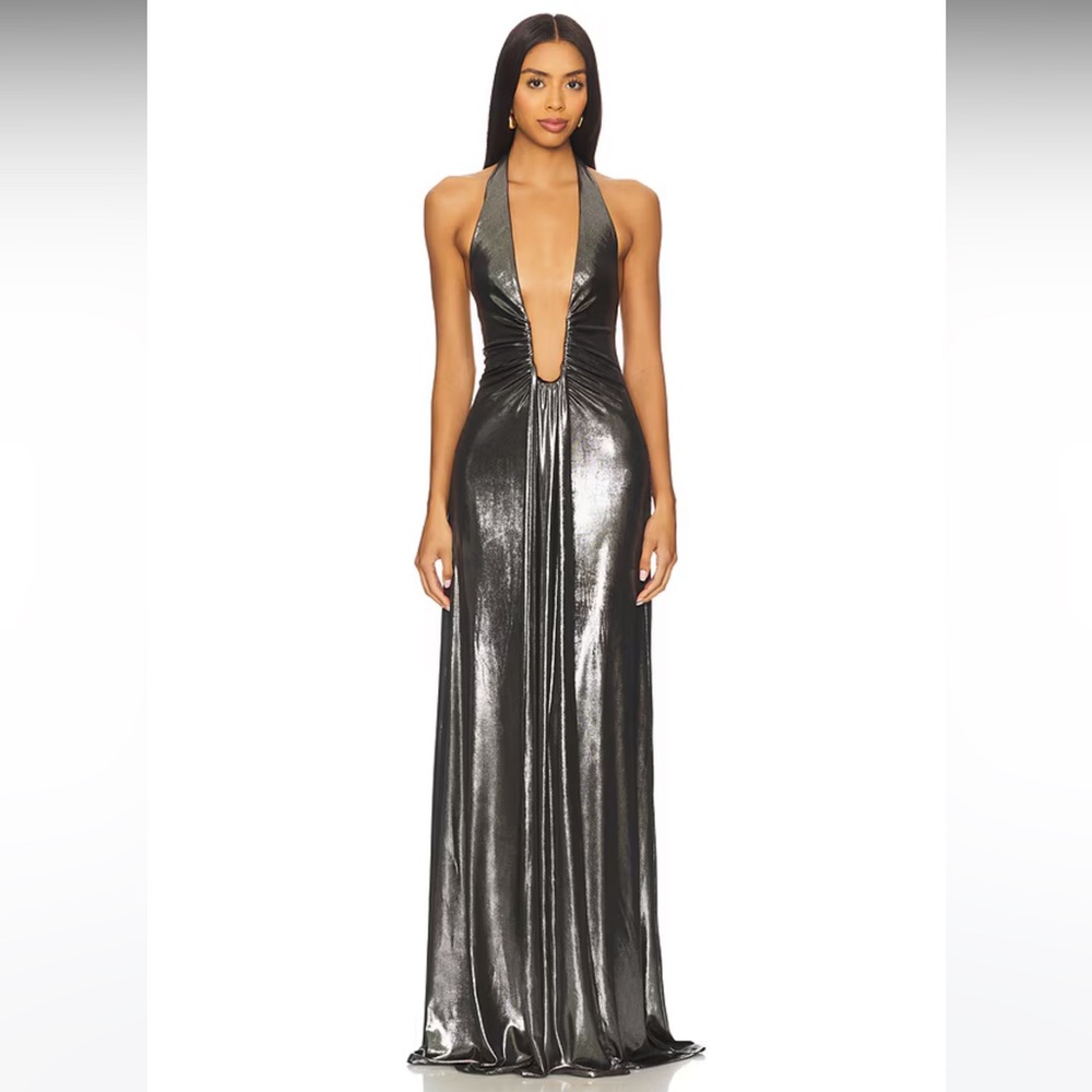 The Jennifer Dress MISHA . Foil
